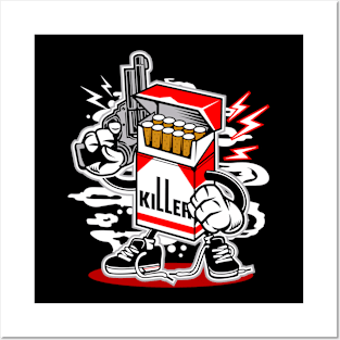 Cigarettes Kill! Posters and Art